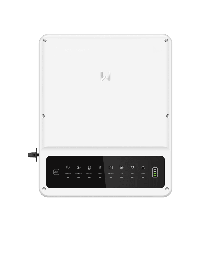 GoodWe EH PLUS+ jednofazni hibridni inverter, prednja strana